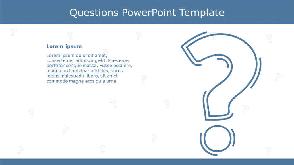 Editable FAQ Templates For PowerPoint SlideUpLift