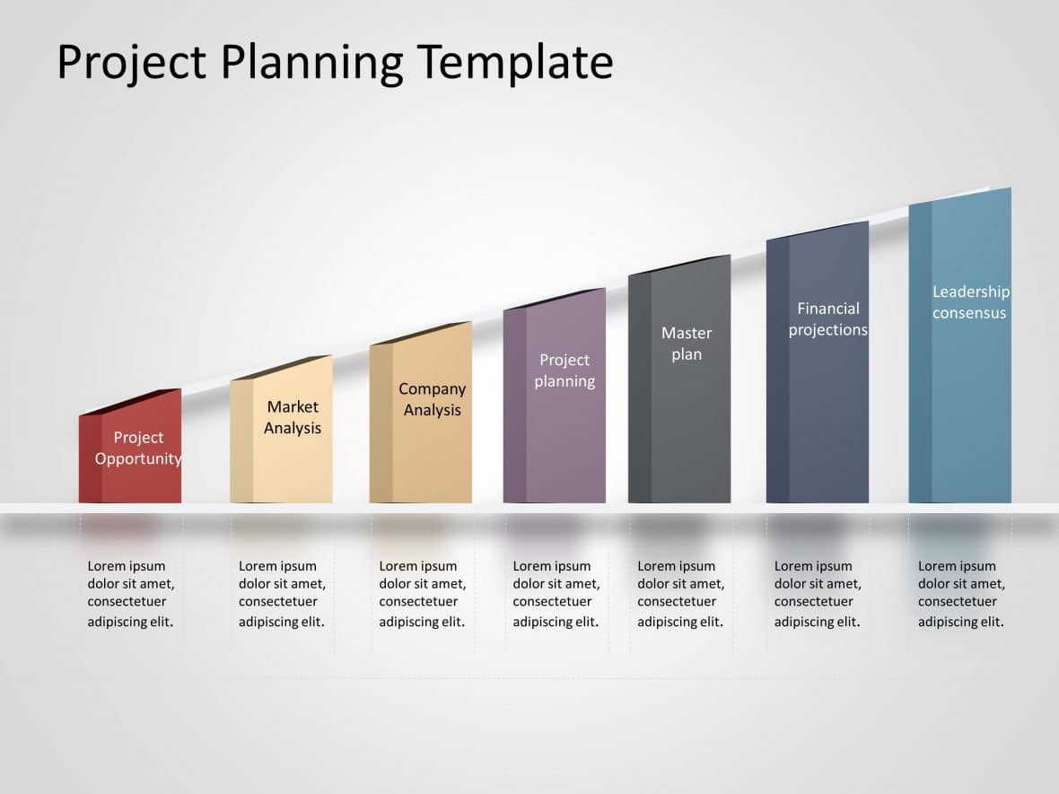 Project Phases Planning PowerPoint Template SlideUpLift