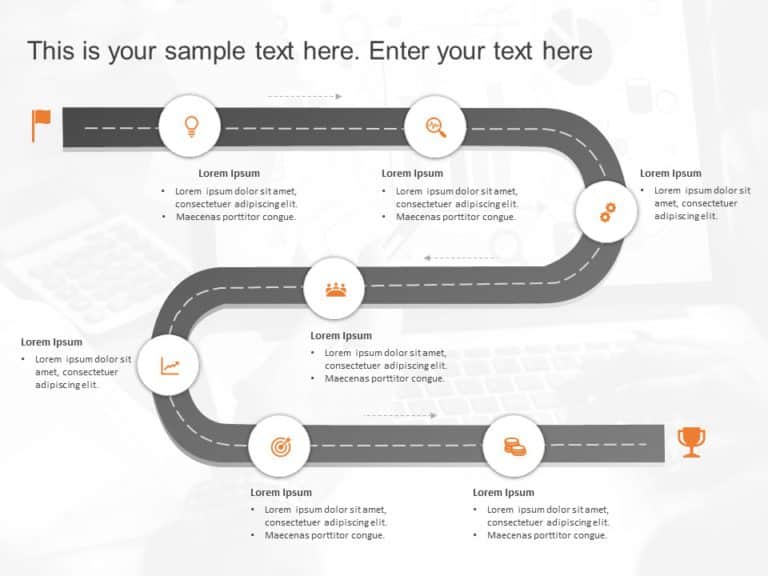 Customer Journey Roadmap PowerPoint Template SlideUpLift