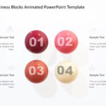Animated 3D Spheres PowerPoint Template & Google Slides Theme