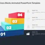 Animated 3D Steps PowerPoint Template & Google Slides Theme