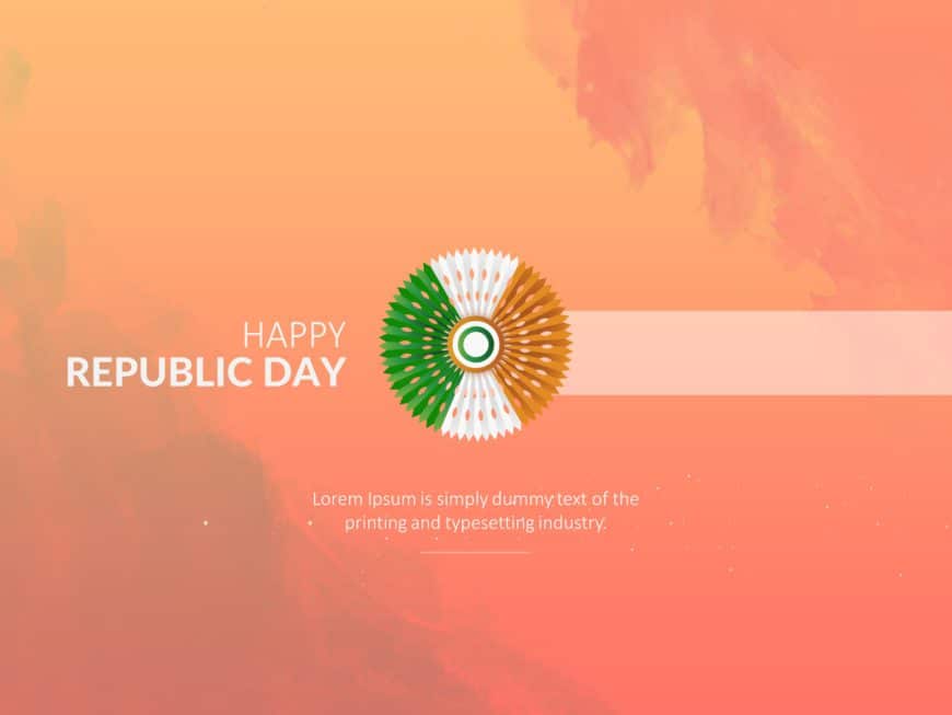 Animated Republic Day PowerPoint Template