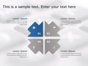 Multidirectional Arrows Shapes PowerPoint Template | SlideUpLift