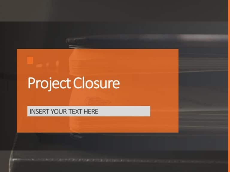 project closure presentation sample