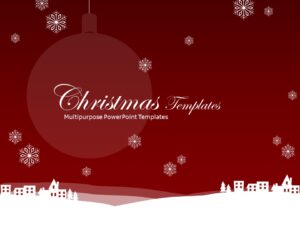 Top Christmas PowerPoint Backgrounds & Christmas PowerPoint Templates ...