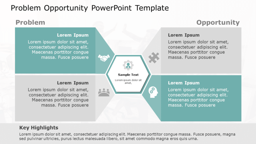 Problem Opportunity 5 PowerPoint Template