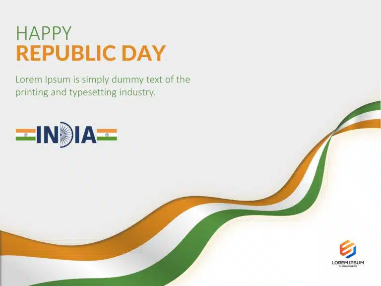 Republic Day Title Slide & Google Slides Theme