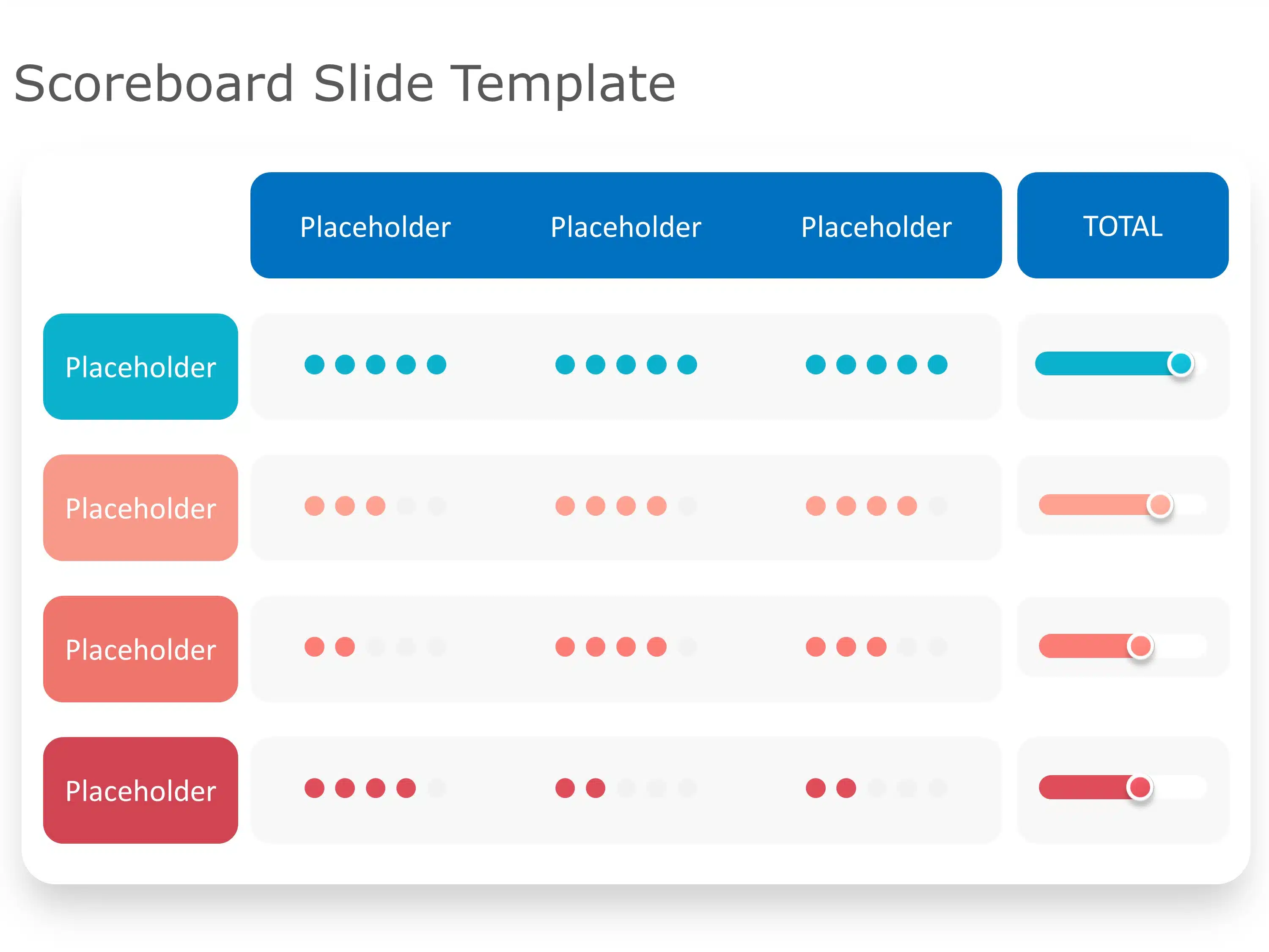 scoreboard template for powerpoint