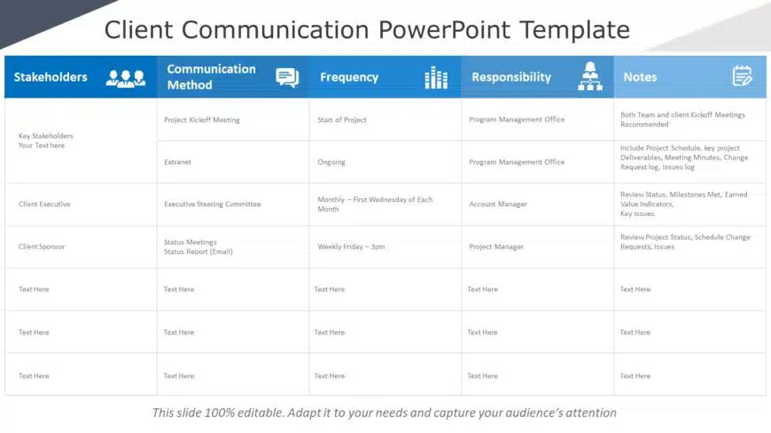 Client Communication 03 PowerPoint Template