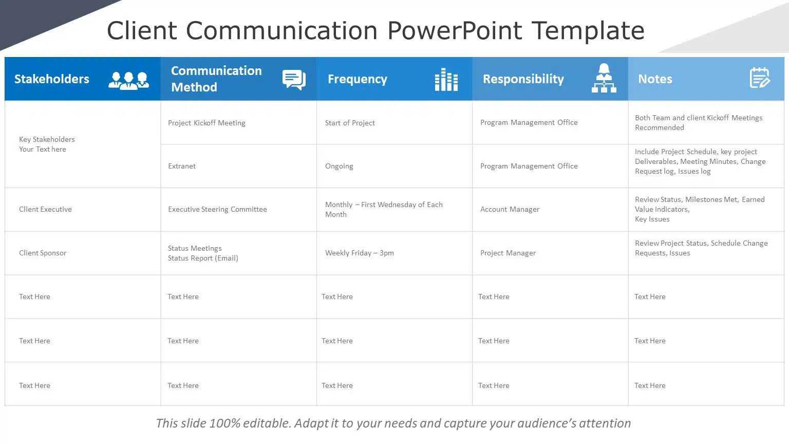 Client Communication 03 PowerPoint Template & Google Slides Theme