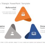 Communication Triangle PowerPoint Template & Google Slides Theme