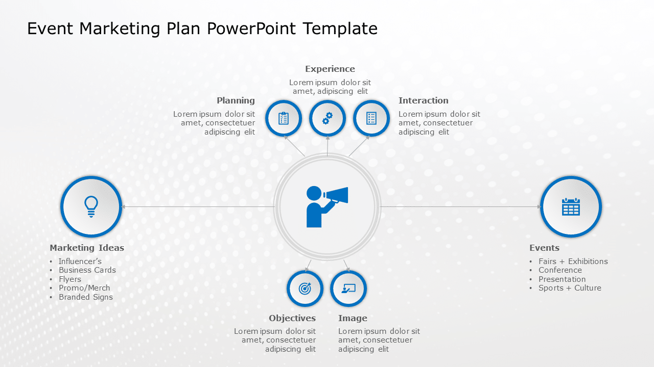 Event Marketing Plan PowerPoint Template & Google Slides Theme