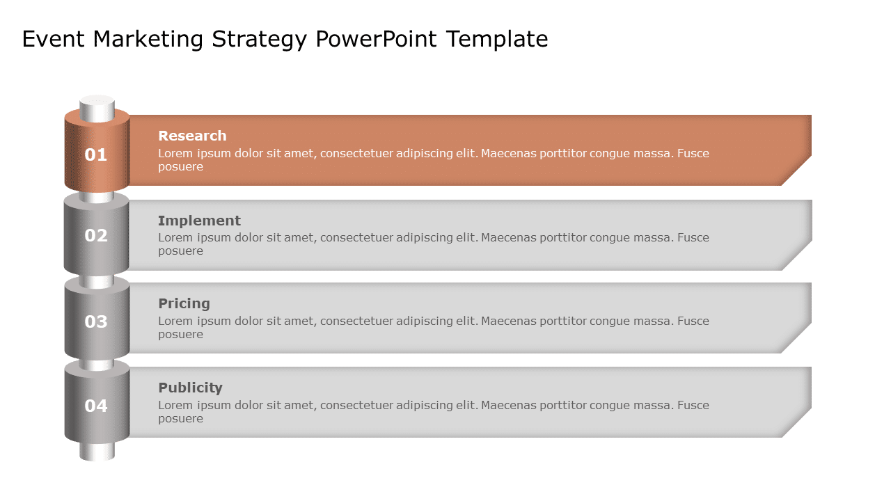 Event Marketing Strategy PowerPoint Template & Google Slides Theme