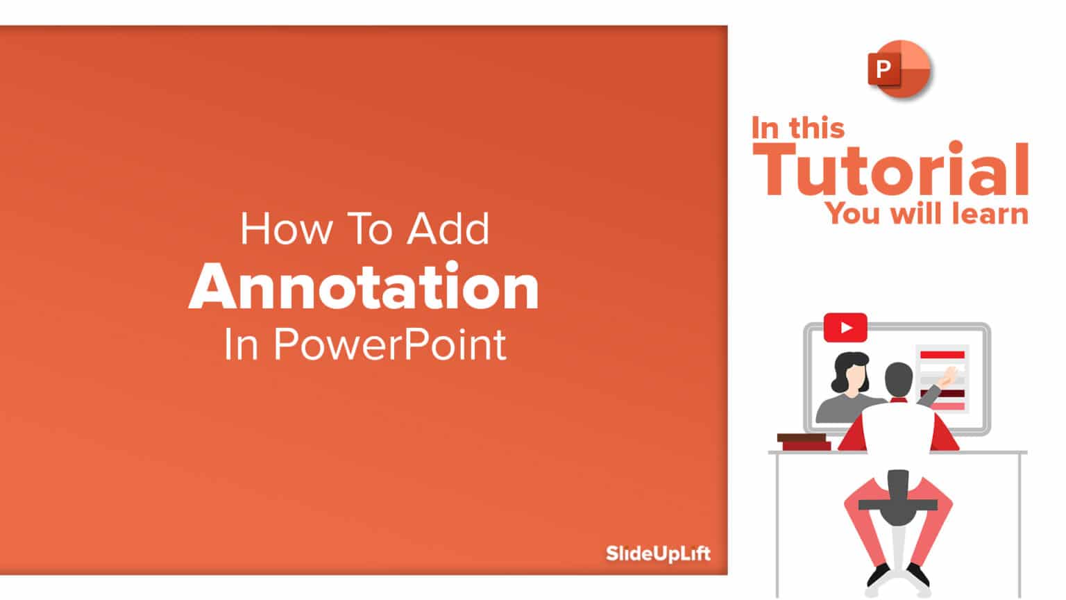 how to add annotations in presentation