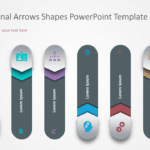 Multidirectional Arrows Shapes PowerPoint Template & Google Slides Theme