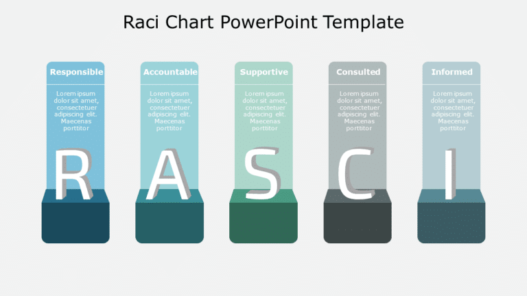 RACI Chart 10 PowerPoint Template