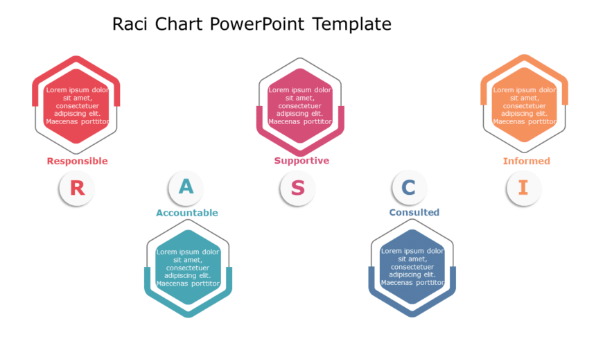 RACI Chart 14 PowerPoint Template