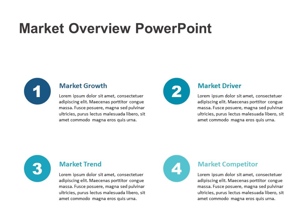 Market Overview 1 PowerPoint Template