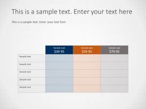 Product Pricing Powerpoint Template