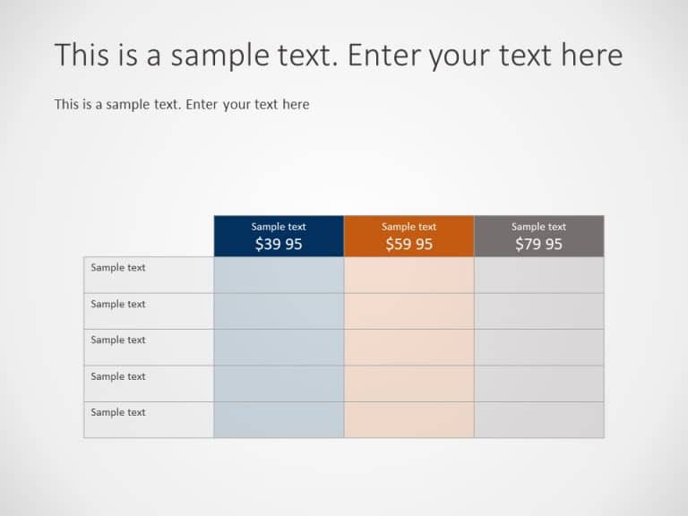 Product Pricing PowerPoint Template & Google Slides Theme