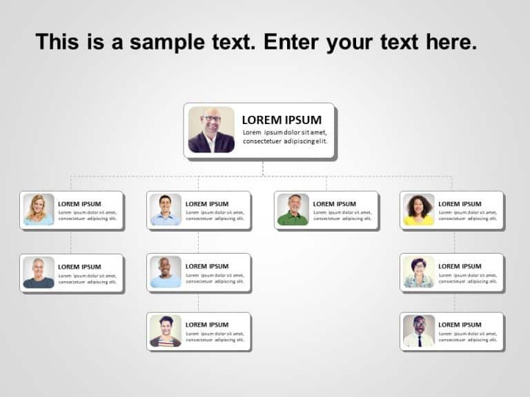 Org Chart 2 PowerPoint Template