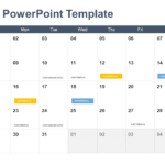 Calendar PowerPoint Template & Google Slides Theme
