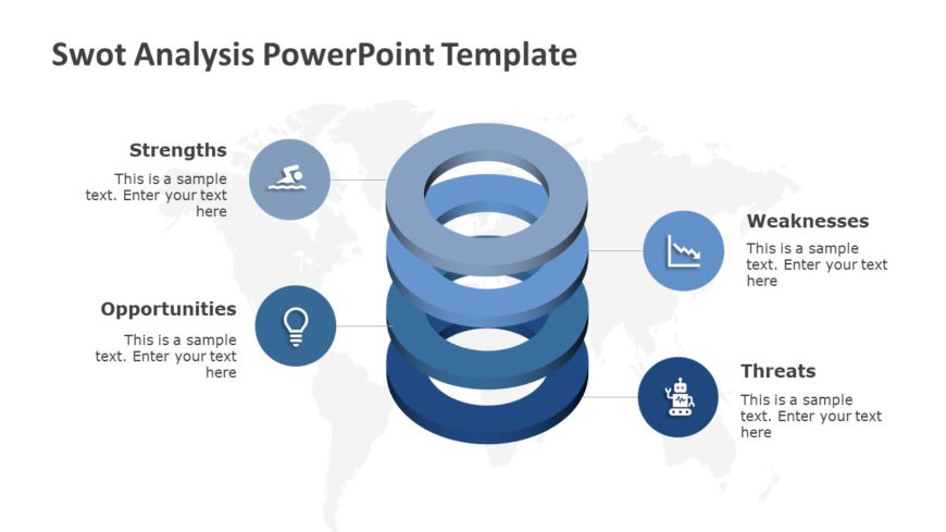 SWOT Analysis 107 PowerPoint Template