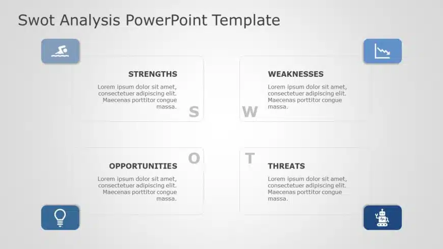 SWOT Analysis 110 PowerPoint Template