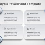 SWOT Analysis 131 PowerPoint Template & Google Slides Theme