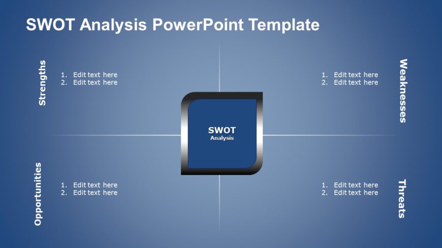 SWOT Analysis 116 PowerPoint Template