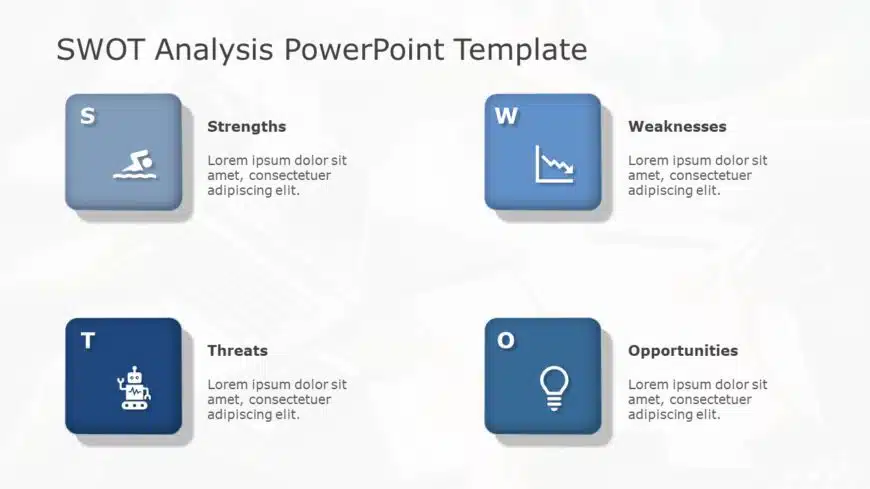 SWOT Analysis 121 PowerPoint Template