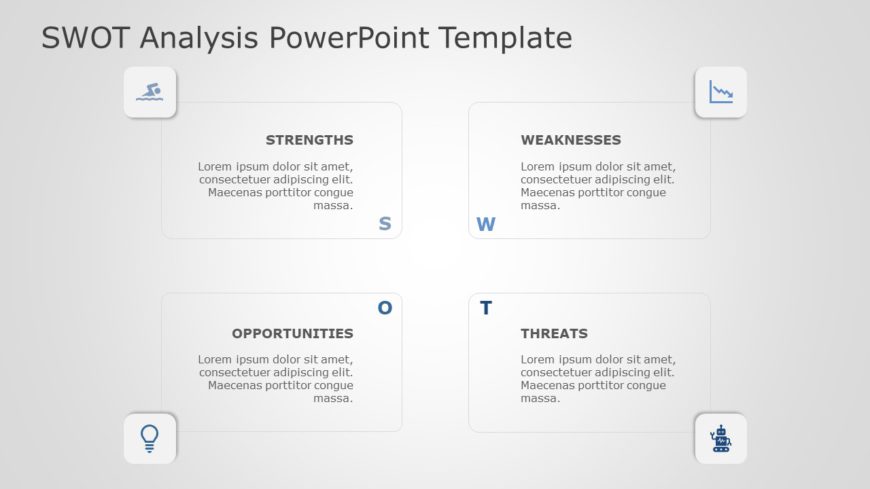 SWOT Analysis 123 PowerPoint Template