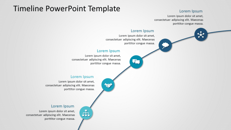 Timeline 4 PowerPoint Template & Google Slides Theme