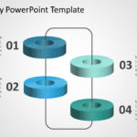 3D Strategy PowerPoint Template & Google Slides Theme