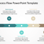 5 Steps Process flow PowerPoint Template & Google Slides Theme