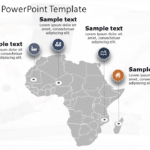 Africa Map 2 PowerPoint Template & Google Slides Theme