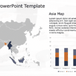 Asia Map 3 PowerPoint Template & Google Slides Theme