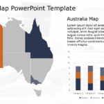 Australia Map 4 PowerPoint Template & Google Slides Theme