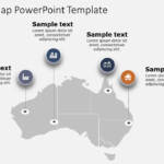 Australia Map 6 PowerPoint Template & Google Slides Theme
