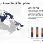 Canada Map 2 PowerPoint Template & Google Slides Theme