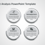 Market PEST Analysis 6 PowerPoint Template & Google Slides Theme