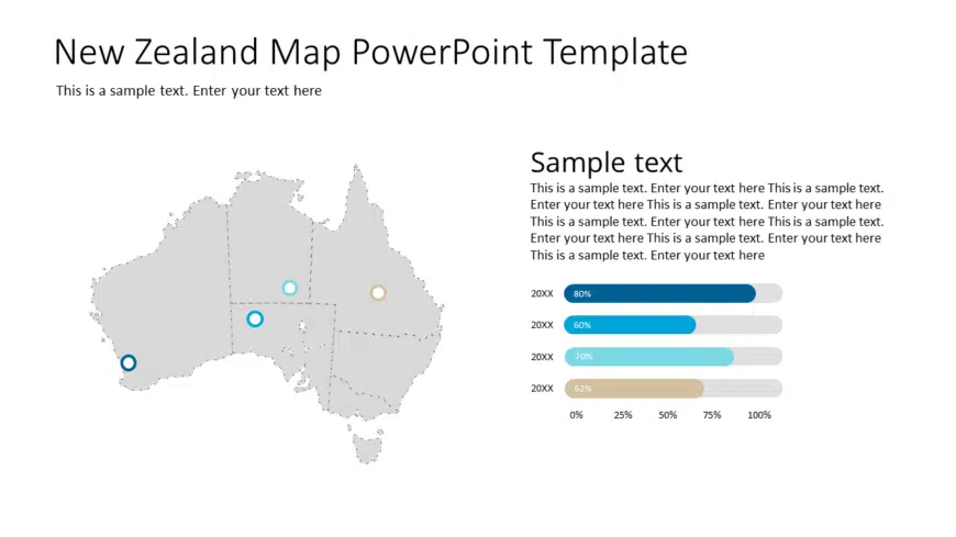 New Zealand Map PowerPoint Template