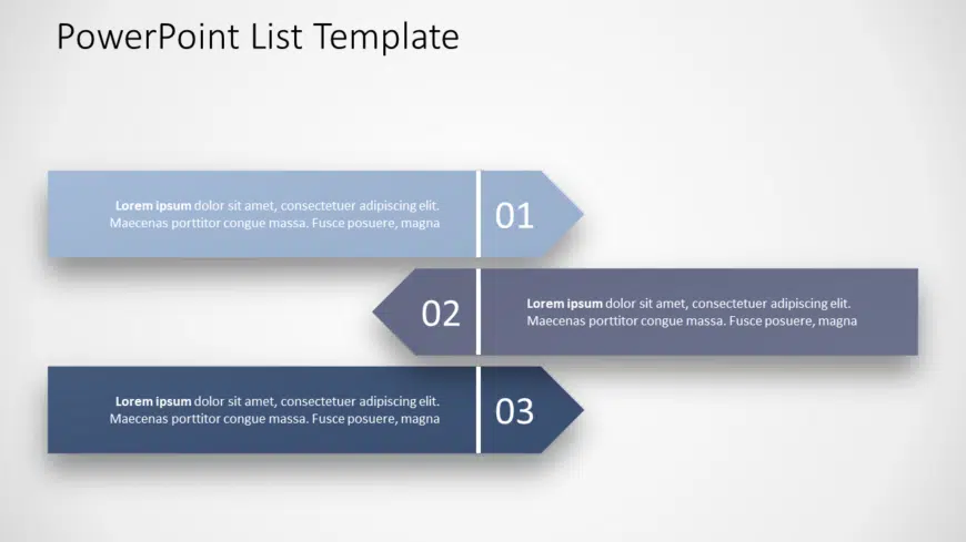 PowerPoint List 10 PowerPoint Template