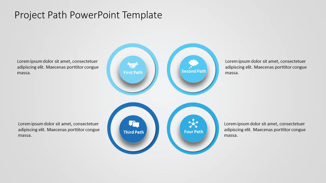 Project Path 3 PowerPoint Template & Google Slides Theme