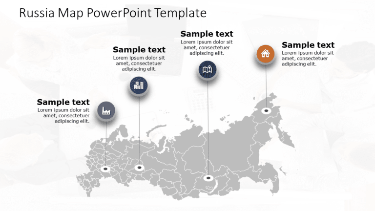 Russia Map 3 PowerPoint Template & Google Slides Theme