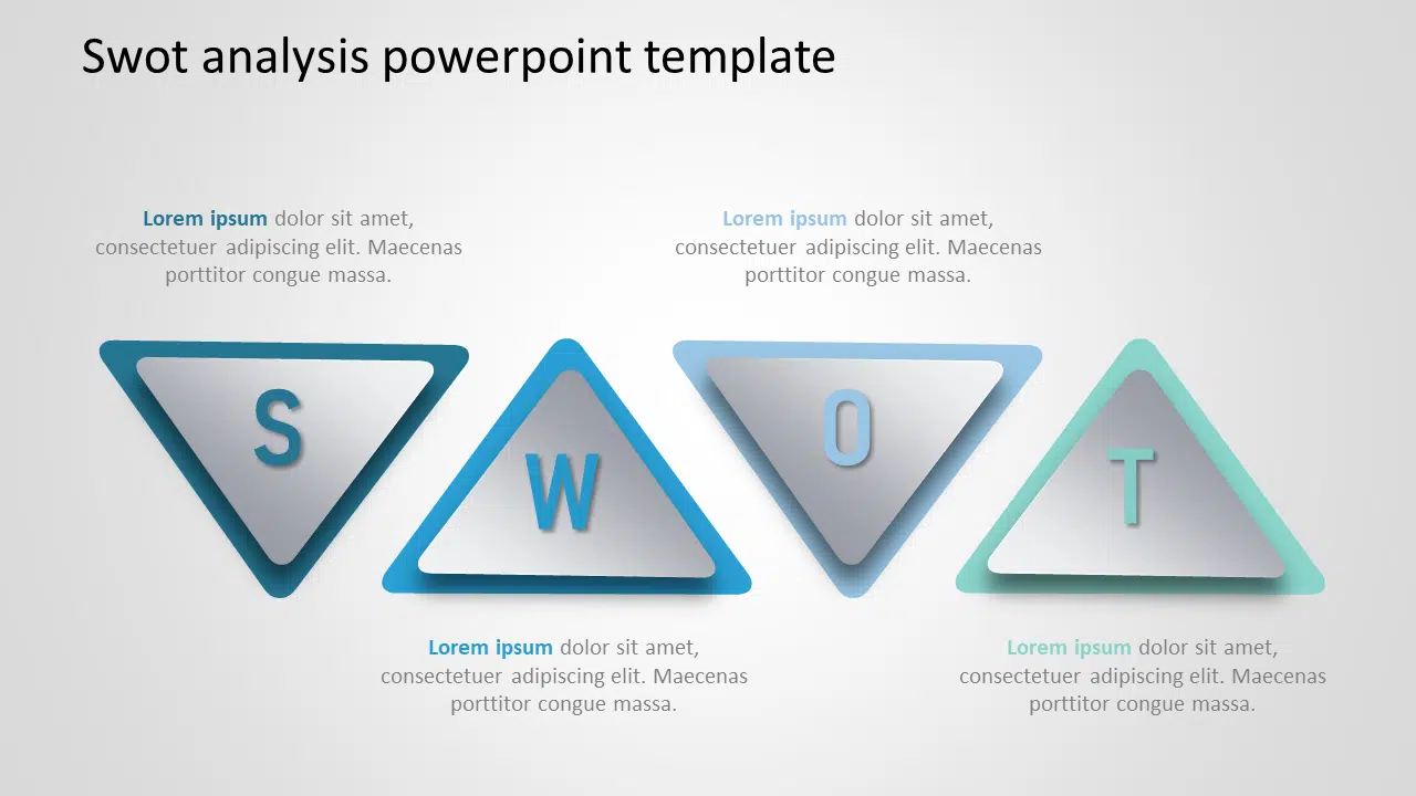 SWOT Analysis 22 PowerPoint Template & Google Slides Theme