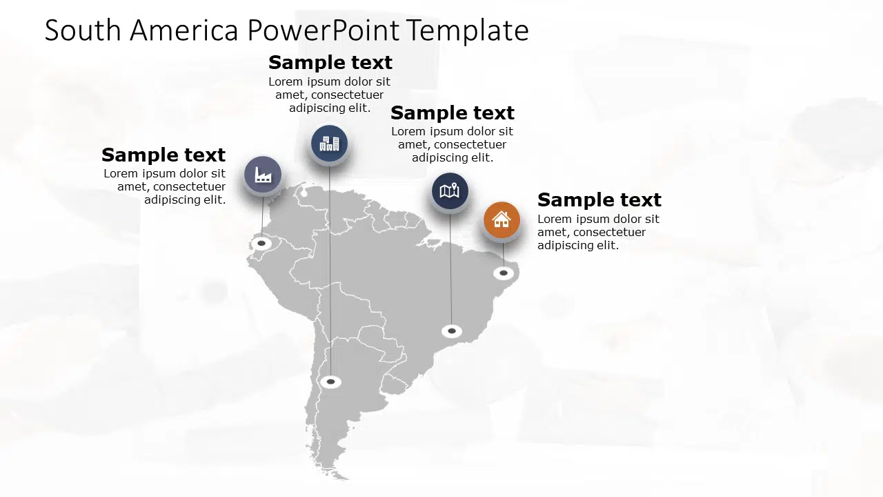 South America 5 PowerPoint Template & Google Slides Theme