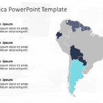 South America 6 PowerPoint Template & Google Slides Theme