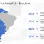 South America 9 PowerPoint Template & Google Slides Theme