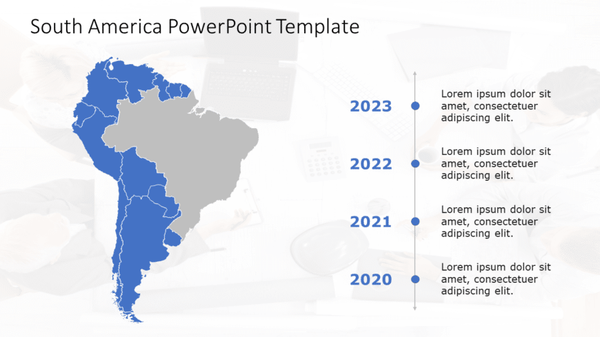 South America 9 PowerPoint Template